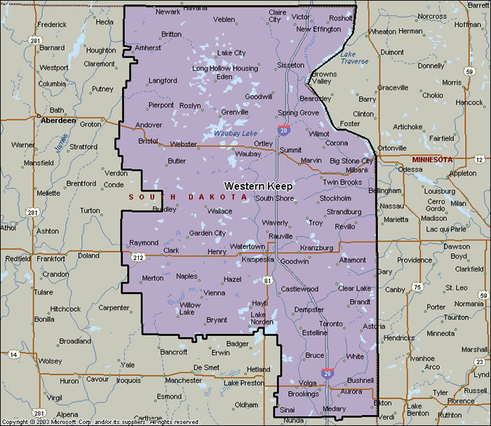 Shire of Western Keep (merged with Trewint) Territory Map