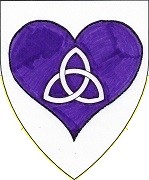 Device: Argent, on a heart purpure a triquetra argent 

7/31/2022
