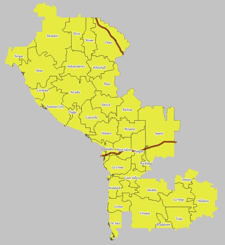 Shire of Rokeclif Territory Map