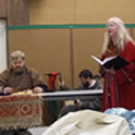 Mistress Wyndreth providing feast entertainment