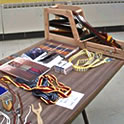 Arts and Science - Inkle loom and weaving examples