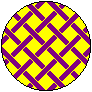 Purple Fretty - Blazon: 