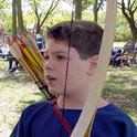 Young archer