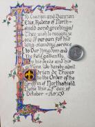 Griffin of Northshield, Order of the