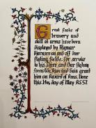 Award of Arms