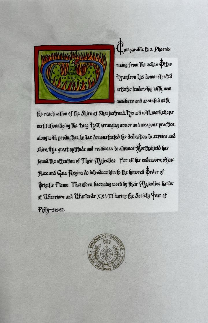 Picture of Award