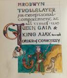 Courtesy of Northshield, Order of